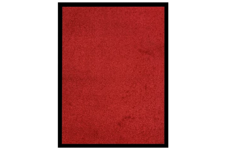Ovimatto punainen 60x80 cm - Punainen - Eteisen matto & kynnysmatto