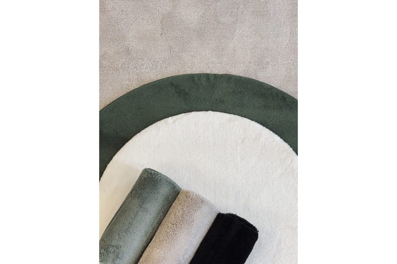 Pestävä matto Pehmeä Pyöreä - 240x240 cm, Melerattu pellava - Kodintekstiilit & matot - Matto - Ulkomatto - Parvekematto & terassimatto