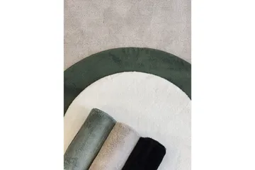 Pestävä matto Pehmeä Pyöreä - 200x200 cm, Melerattu pellava - Kodintekstiilit & matot - Matto - Moderni matto - Nukkamatto