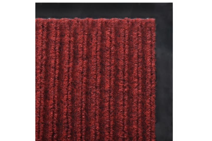 Punainen PVC Ovimatto 120 x 180 cm - Punainen - Eteisen matto & kynnysmatto