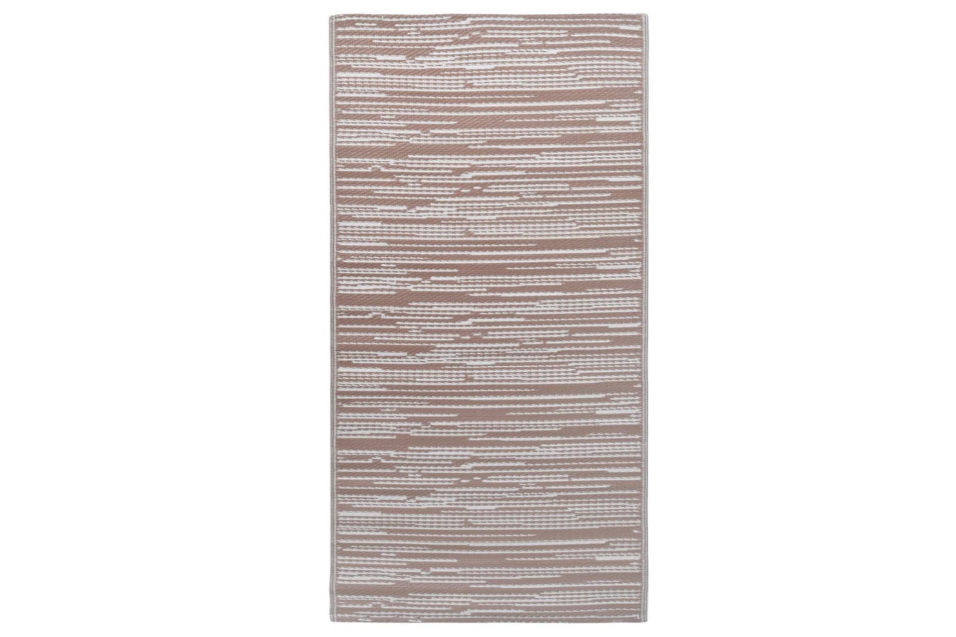 Ulkomatto ruskeanharmaa 140x200 cm PP - Taupe - Kodintekstiilit & matot - Matto - Ulkomatto