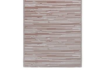 Ulkomatto ruskeanharmaa 140x200 cm PP - Taupe - Kodintekstiilit & matot - Matto - Ulkomatto