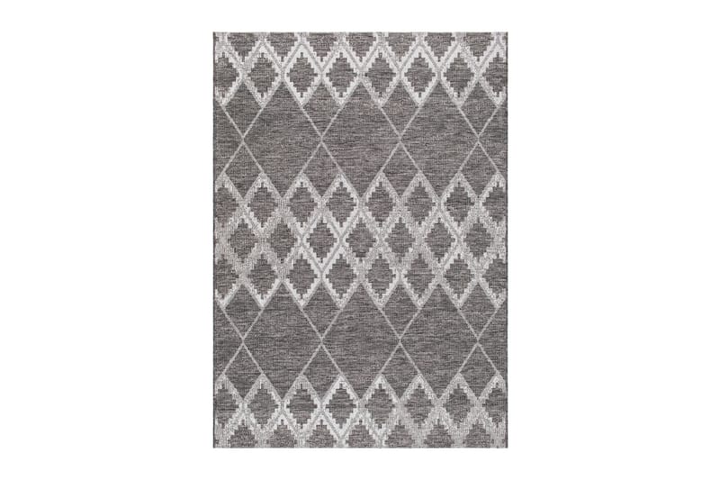 Ulkomatto Athena Kilim 200x290 cm Harmaa - Harmaa - Kodintekstiilit & matot - Matto - Ulkomatto