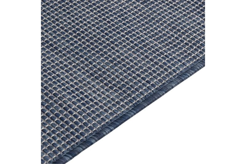 Ulkomatto Flatweave 100x200 cm sininen - Sininen - Ulkomatto