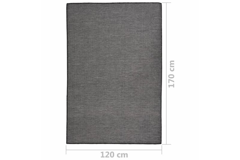 Ulkomatto flatweave 120x170 cm harmaa - Harmaa - Kodintekstiilit & matot - Matto - Ulkomatto