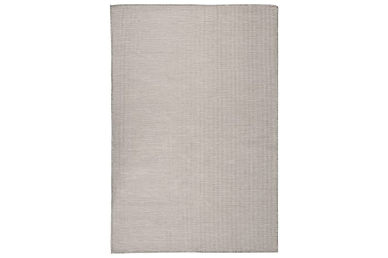 Ulkomatto Flatweave 120x170 cm harmaanruskea - Taupe - Kodintekstiilit & matot - Matto - Ulkomatto