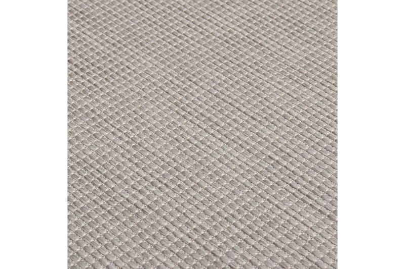 Ulkomatto Flatweave 120x170 cm harmaanruskea - Taupe - Kodintekstiilit & matot - Matto - Ulkomatto