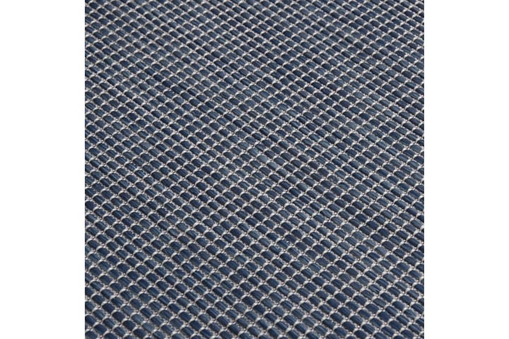 Ulkomatto Flatweave 120x170 cm sininen - Sininen - Ulkomatto