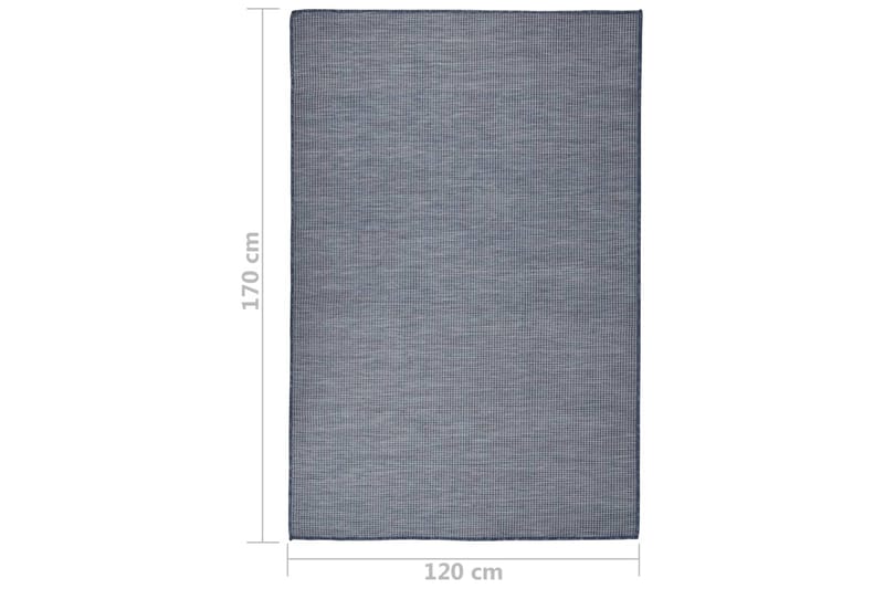Ulkomatto Flatweave 120x170 cm sininen - Sininen - Kodintekstiilit & matot - Matto - Ulkomatto
