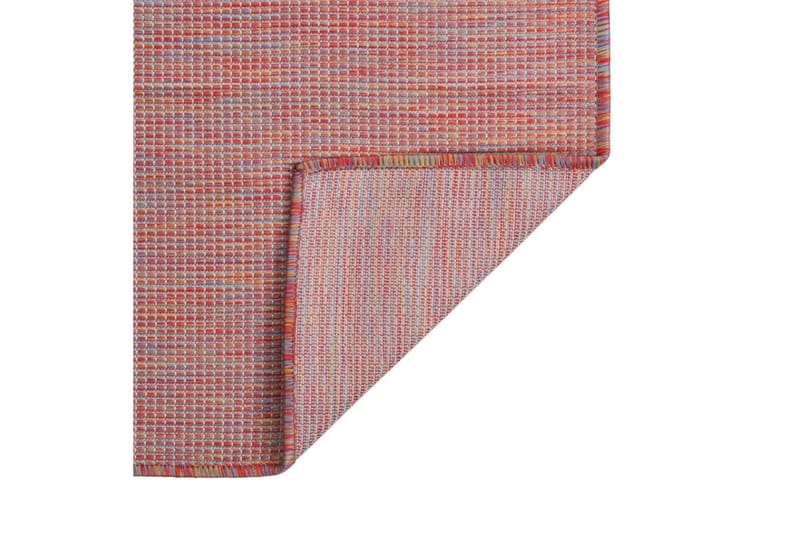 Ulkomatto Flatweave 120x170 cm punainen - Punainen - Kodintekstiilit & matot - Matto - Ulkomatto