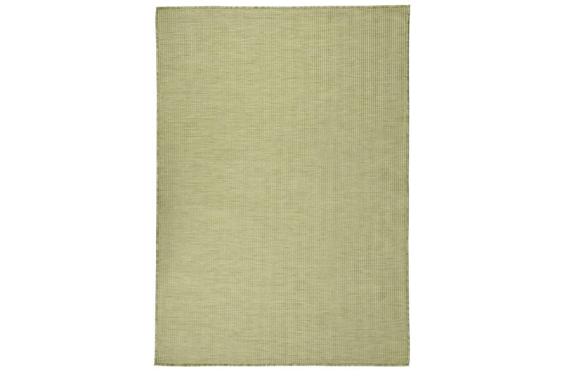 Ulkomatto Flatweave 140x200 cm vihreä - Vihreä - Kodintekstiilit & matot - Matto - Ulkomatto