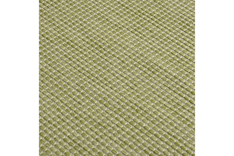 Ulkomatto Flatweave 140x200 cm vihreä - Vihreä - Kodintekstiilit & matot - Matto - Ulkomatto