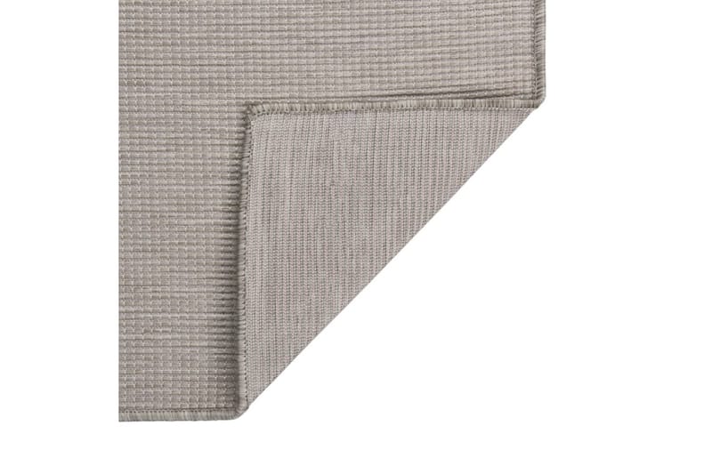 Ulkomatto Flatweave 160x230 cm harmaanruskea - Taupe - Kodintekstiilit & matot - Matto - Ulkomatto