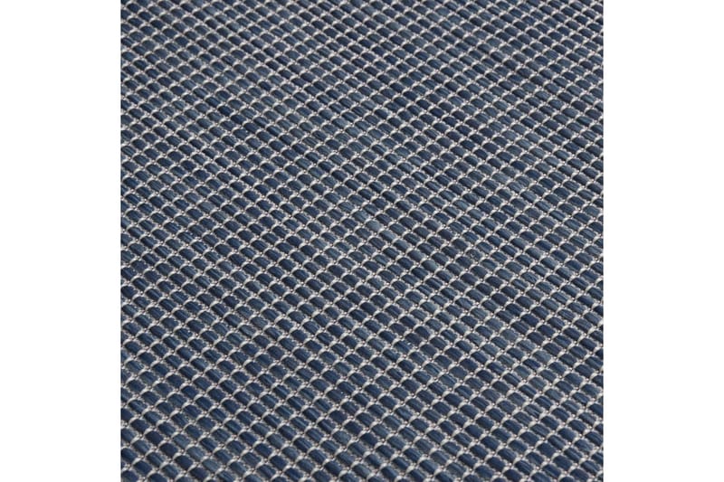 Ulkomatto Flatweave 160x230 cm sininen - Sininen - Kodintekstiilit & matot - Matto - Ulkomatto