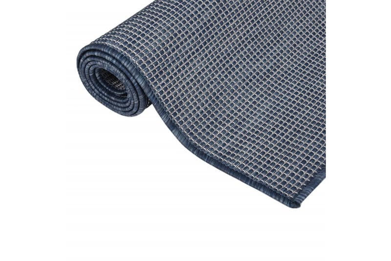 Ulkomatto Flatweave 160x230 cm sininen - Sininen - Kodintekstiilit & matot - Matto - Ulkomatto
