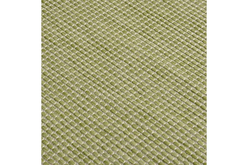 Ulkomatto Flatweave 160x230 cm vihreä - Vihreä - Kodintekstiilit & matot - Matto - Ulkomatto