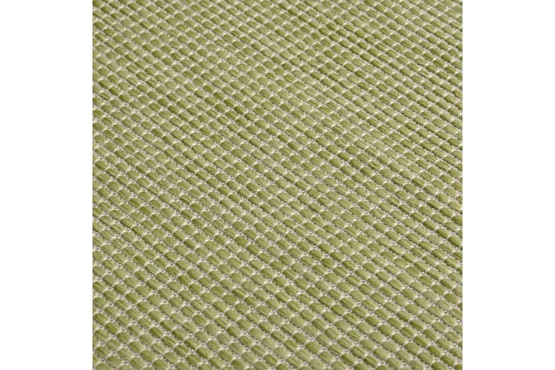 Ulkomatto Flatweave 160x230 cm vihreä - Vihreä - Ulkomatto