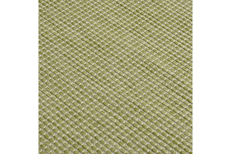 Ulkomatto Flatweave 200x280 cm vihreä - Vihreä - Kodintekstiilit & matot - Matto - Ulkomatto
