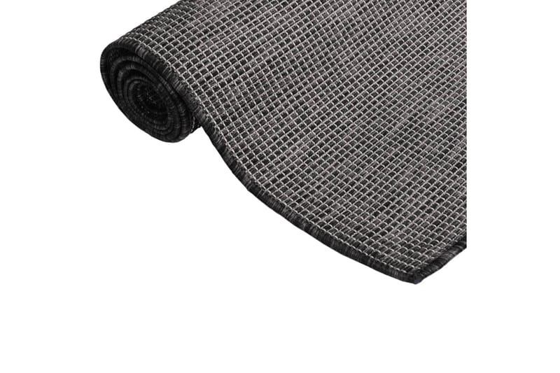 Ulkomatto flatweave 80x150 cm harmaa - Harmaa - Kodintekstiilit & matot - Matto - Ulkomatto