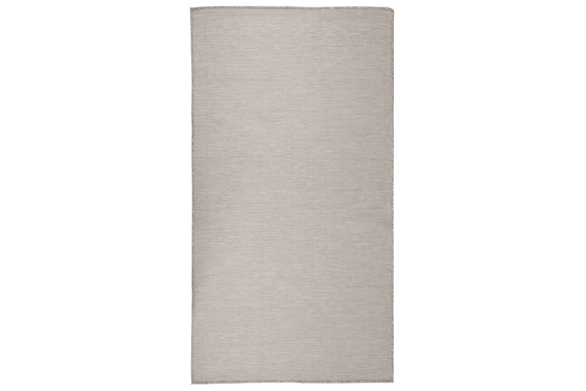 Ulkomatto Flatweave 80x150 cm harmaanruskea - Taupe - Kodintekstiilit & matot - Matto - Ulkomatto