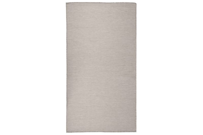 Ulkomatto Flatweave 80x150 cm harmaanruskea - Taupe - Kodintekstiilit & matot - Matto - Ulkomatto