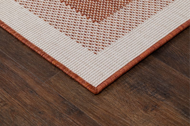 Ulkomatto Havanna Frame 160x230 cm Cayenne - Cayenne - Kodintekstiilit & matot - Matto - Ulkomatto
