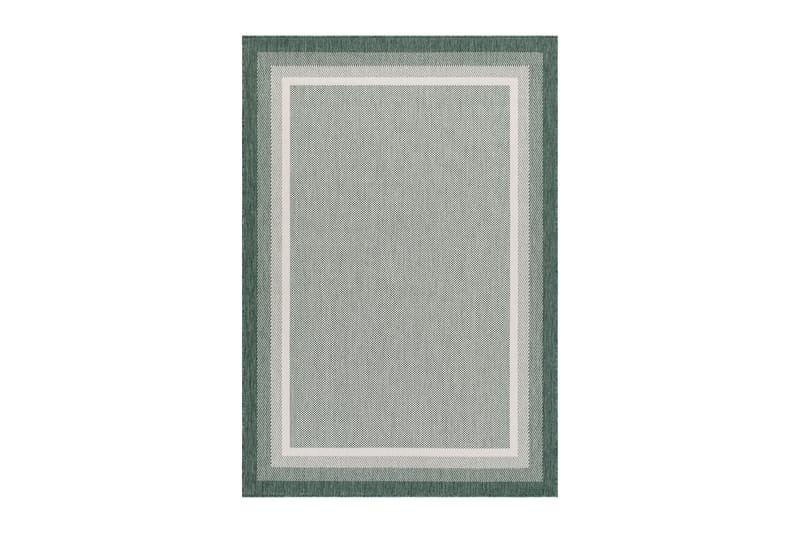 Ulkomatto Havanna Frame 160x230 cm Vihreä - Vihreä - Kodintekstiilit & matot - Matto - Ulkomatto