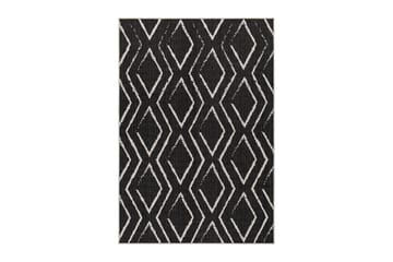 Ulkomatto Havanna Romb 160x230 cm Musta