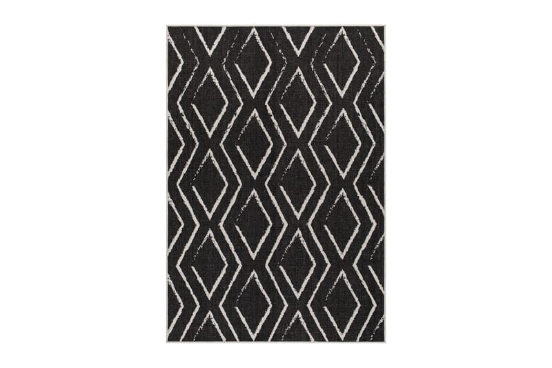 Ulkomatto Havanna Romb 240x340 cm Musta - Musta - Kodintekstiilit & matot - Matto - Ulkomatto