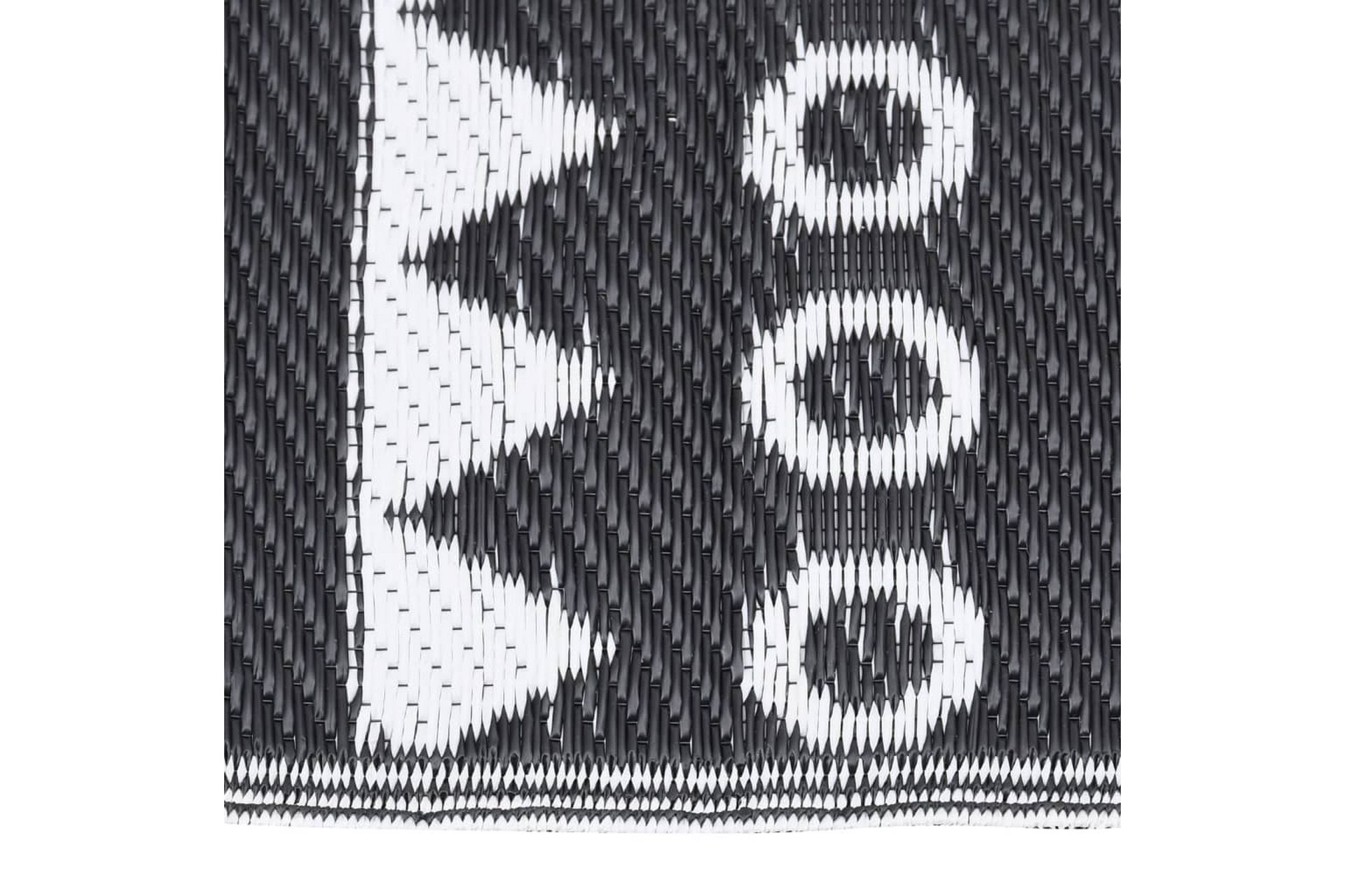 Ulkomatto musta 190x290 cm PP - Musta - Kodintekstiilit & matot - Matto - Ulkomatto
