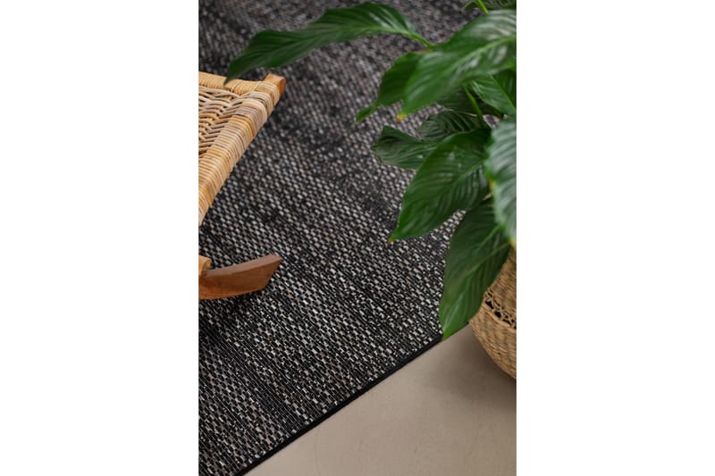 Ulkomatto Palma Plain 160x230 cm Musta - Musta - Kodintekstiilit & matot - Matto - Ulkomatto