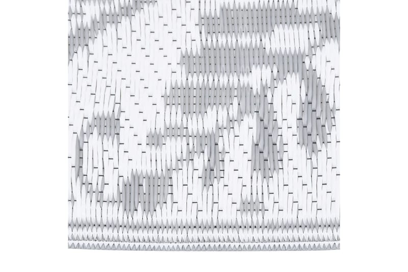 Ulkomatto vaaleanharmaa 80x250 cm PP - Harmaa - Kodintekstiilit & matot - Matto - Ulkomatto