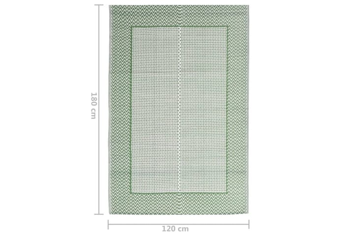 Ulkomatto vihreä 120x180 cm PP - Vihreä - Ulkomatto