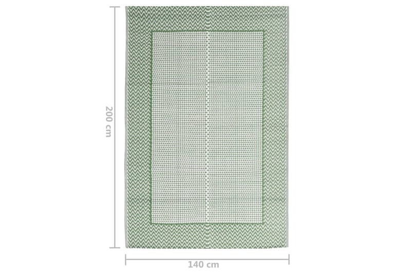 Ulkomatto vihreä 140x200 cm PP - Vihreä - Kodintekstiilit & matot - Matto - Ulkomatto
