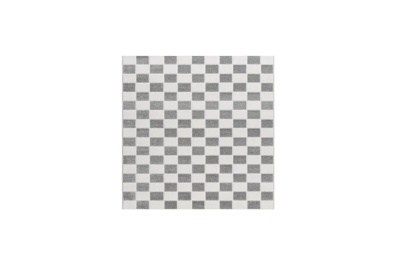 Wiltonmatto Hawaii Chess 200x200 cm, Harmaa - 200x200 cm, Harmaa - Kodintekstiilit & matot - Matto - Ulkomatto