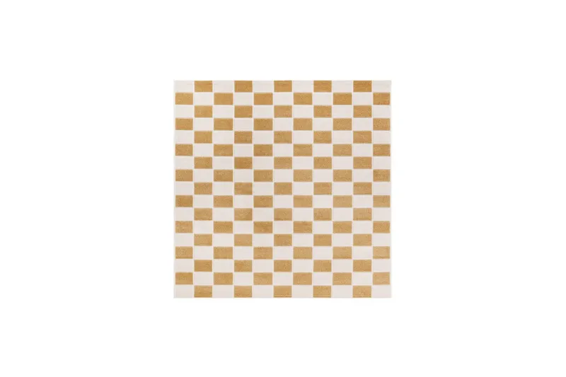 Wiltonmatto Hawaii Chess 200x200 cm, Keltainen, 200x200 cm, Keltainen