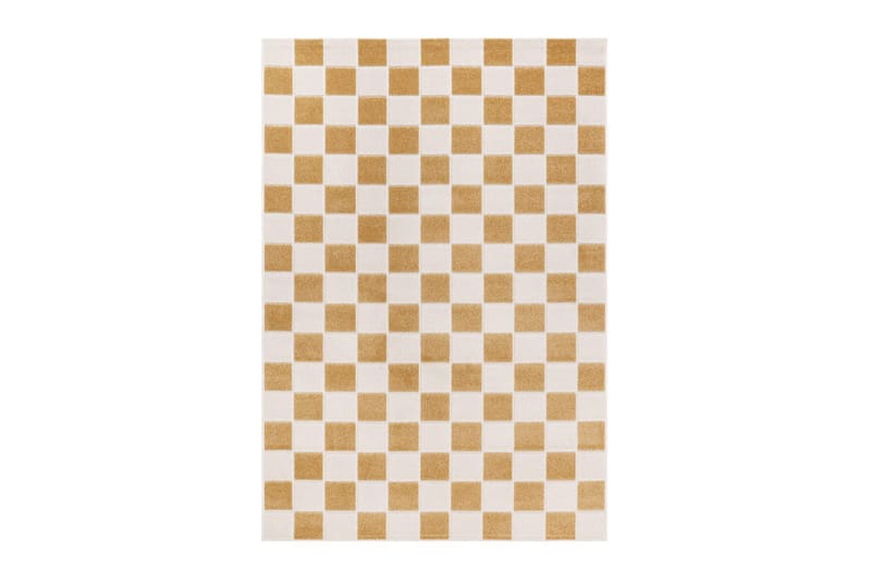 Wiltonmatto Hawaii Chess 200x290 cm, Keltainen - 200x290 cm, Keltainen - Kodintekstiilit & matot - Matto - Ulkomatto