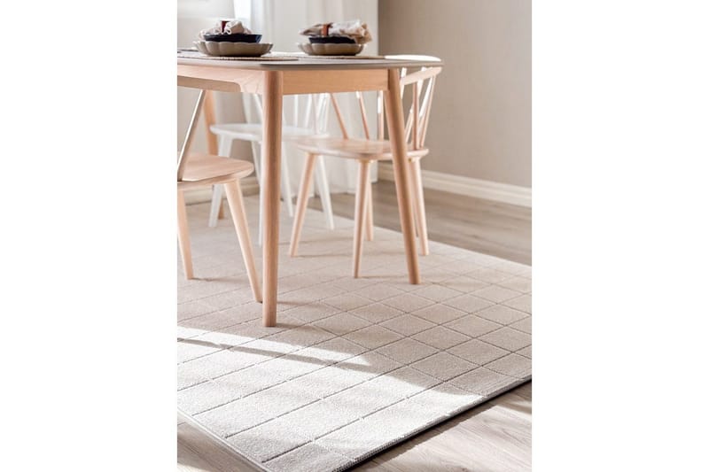 Wiltonmatto Hawaii Chess 200x290 cm, Kerma, Kermanvärinen - 200x290 cm, Kerma, Kermanvärinen - Kodintekstiilit & matot - Matto - Ulkomatto