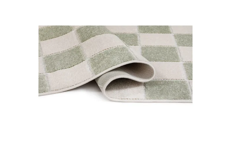 Wiltonmatto Hawaii Chess 200x290 cm, Vihreä - 200x290 cm, Vihreä - Kodintekstiilit & matot - Matto - Ulkomatto