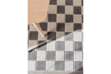 Wiltonmatto Hawaii Chess 240x340 cm, Harmaa - 240x340 cm, Harmaa - Kodintekstiilit & matot - Matto - Ulkomatto