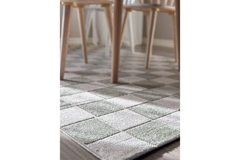 Wiltonmatto Hawaii Chess 240x340 cm, Vihreä - 240x340 cm, Vihreä - Kodintekstiilit & matot - Matto - Ulkomatto