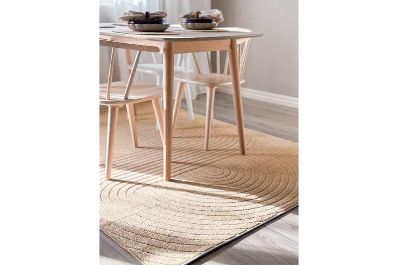 Wiltonmatto Hawaii Muoto 160x230 cm, Keltainen - 160x230 cm, Keltainen - Kodintekstiilit & matot - Matto - Ulkomatto