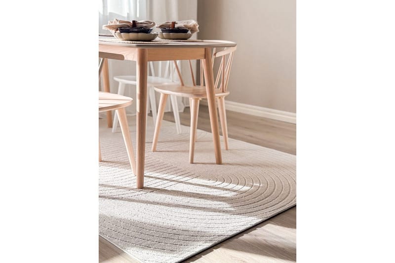 Wiltonmatto Hawaii Muoto 160x230 cm, Kerma, Kermanvärinen - 160x230 cm, Kerma, Kermanvärinen - Kodintekstiilit & matot - Matto - Ulkomatto