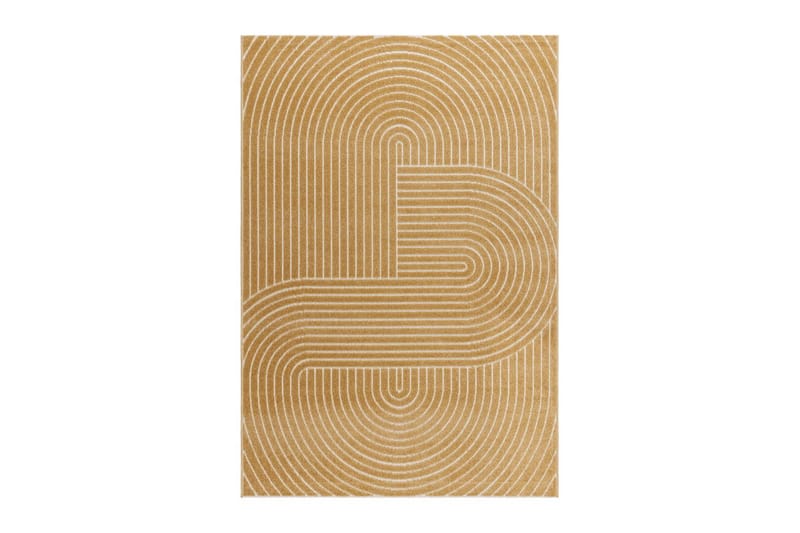 Wiltonmatto Hawaii Muoto 200x290 cm, Keltainen - 200x290 cm, Keltainen - Kodintekstiilit & matot - Matto - Ulkomatto