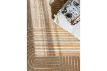 Wiltonmatto Hawaii Muoto 240x240 cm, Keltainen - 240x240 cm, Keltainen - Kodintekstiilit & matot - Matto - Ulkomatto