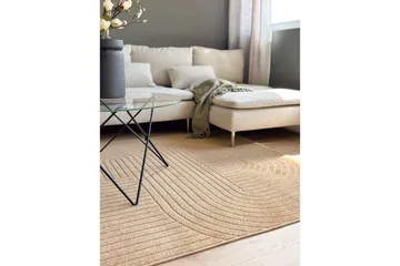 Wiltonmatto Hawaii Muoto 280x280 cm, Keltainen - 280x280 cm, Keltainen - Kodintekstiilit & matot - Matto - Ulkomatto