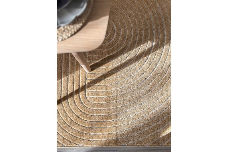 Wiltonmatto Hawaii Muoto 280x280 cm, Keltainen - 280x280 cm, Keltainen - Kodintekstiilit & matot - Matto - Ulkomatto