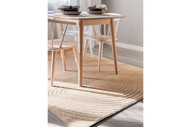 Wiltonmatto Hawaii Muoto 280x280 cm, Keltainen - 280x280 cm, Keltainen - Kodintekstiilit & matot - Matto - Ulkomatto