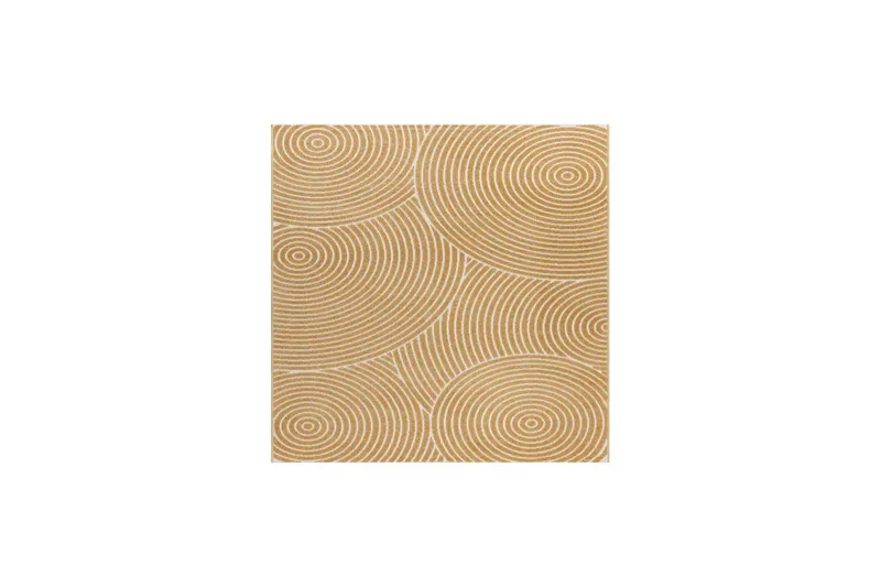 Wiltonmatto Hawaii Trend 200x200 cm, Keltainen - 200x200 cm, Keltainen - Kodintekstiilit & matot - Matto - Ulkomatto