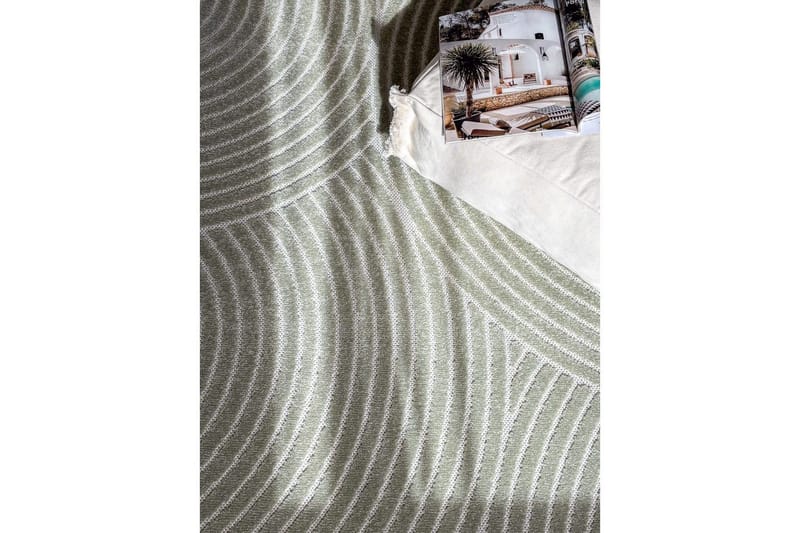 Wiltonmatto Hawaii Trend 200x200 cm, Vihreä - 200x200 cm, Vihreä - Kodintekstiilit & matot - Matto - Ulkomatto